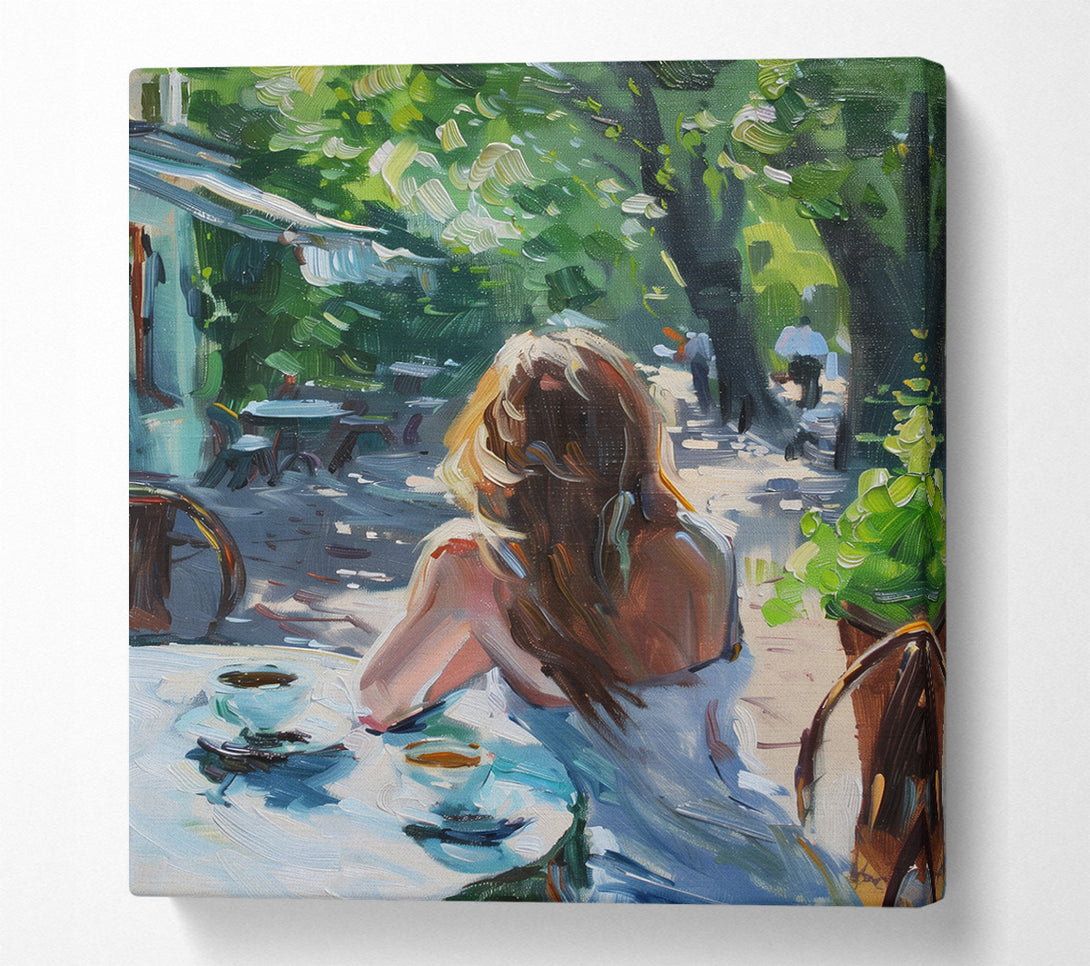  A Canvas Print of Cafe Coffee Canvas Wall Art