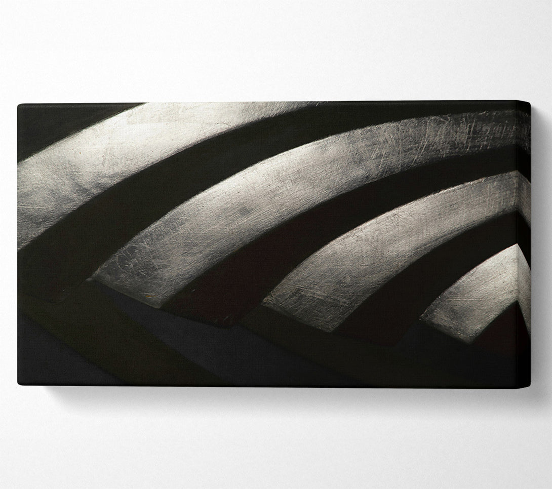  A Canvas Print of Silver Arched Shadows Canvas Art