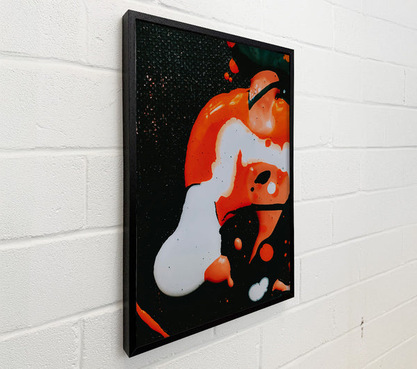 Orange Abstract Splash