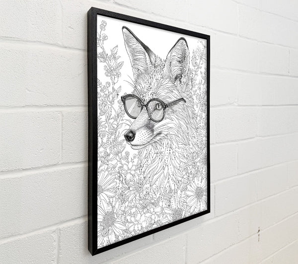 Red Fox In Bloom