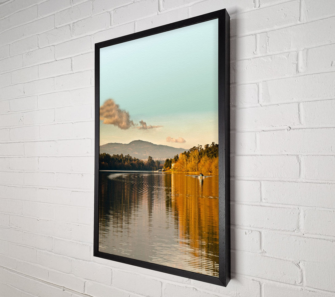  A Canvas Print of Calm Lake Canvas Art