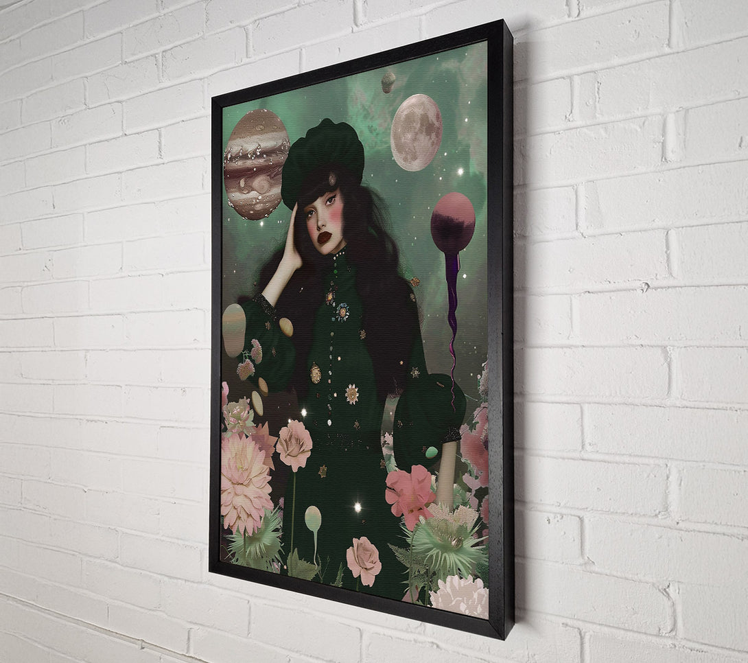  A Canvas Print of Emerald Cosmic Dream Canvas Art