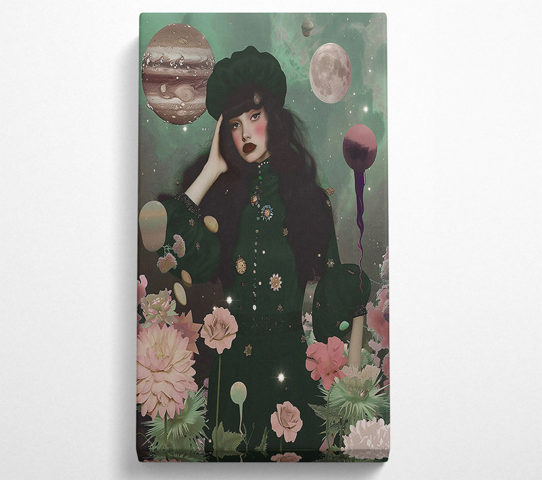  A Canvas Print of Emerald Cosmic Dream Canvas Art