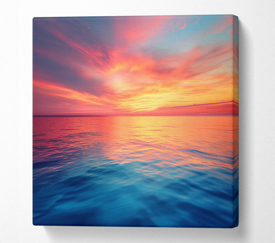  A Canvas Print of Calm Waters Canvas Art