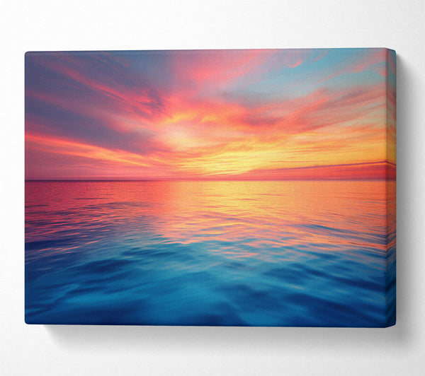  A Canvas Print of Calm Waters Canvas Art