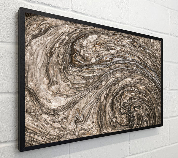 Silver Swirling Sands