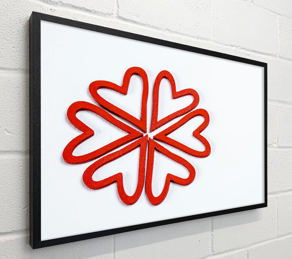 Red Heart Mandala
