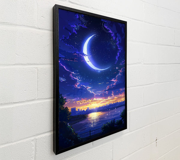 Indigo Crescent Skyline