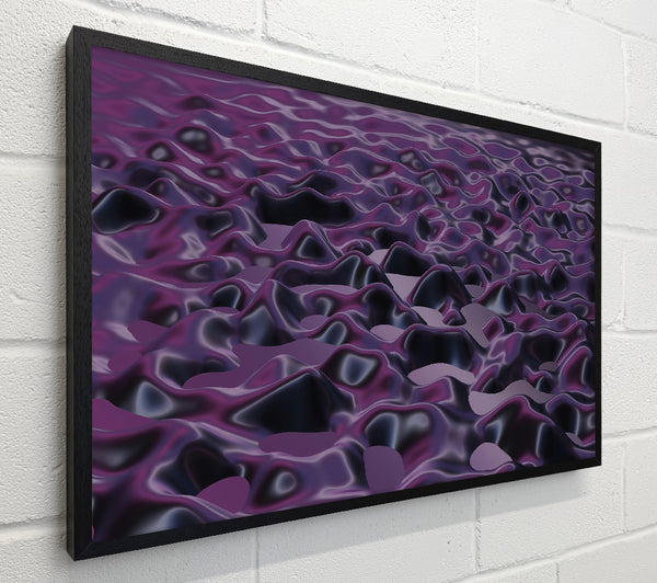 Purple Fluid Landscape