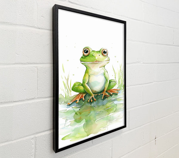 Green Frog Pondside
