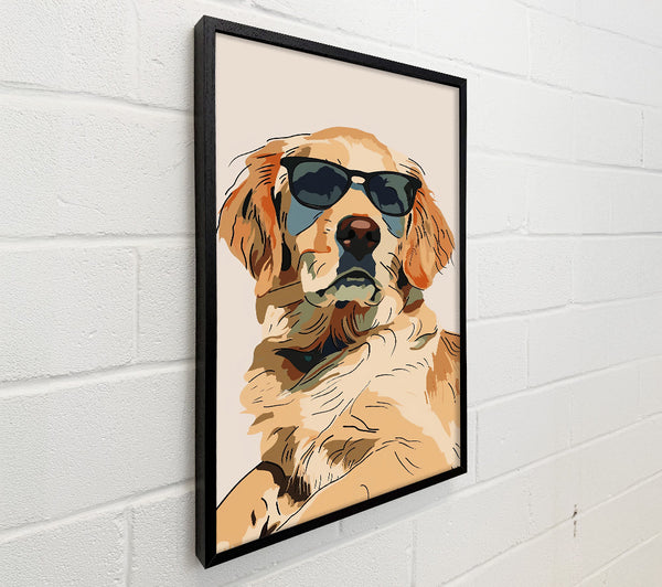 Golden Cool Dog