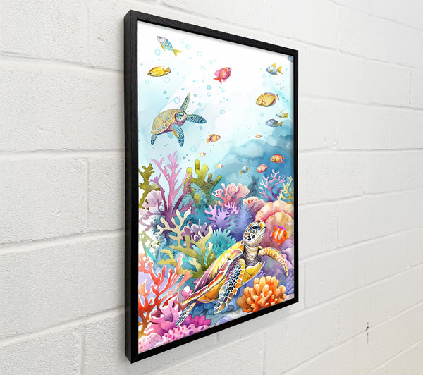 Coral Reef Turtle Dream