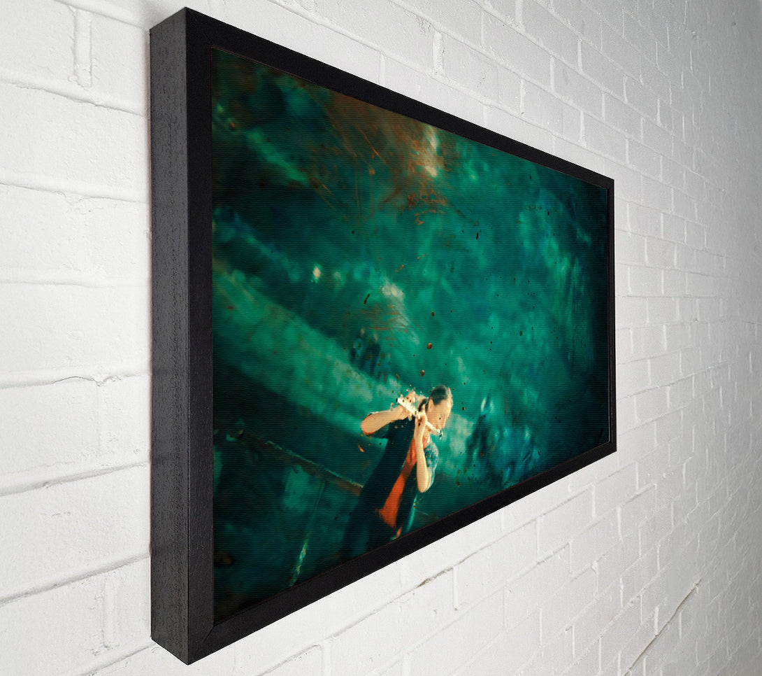  A Canvas Print of Emerald Flutist'S Dream Canvas Art