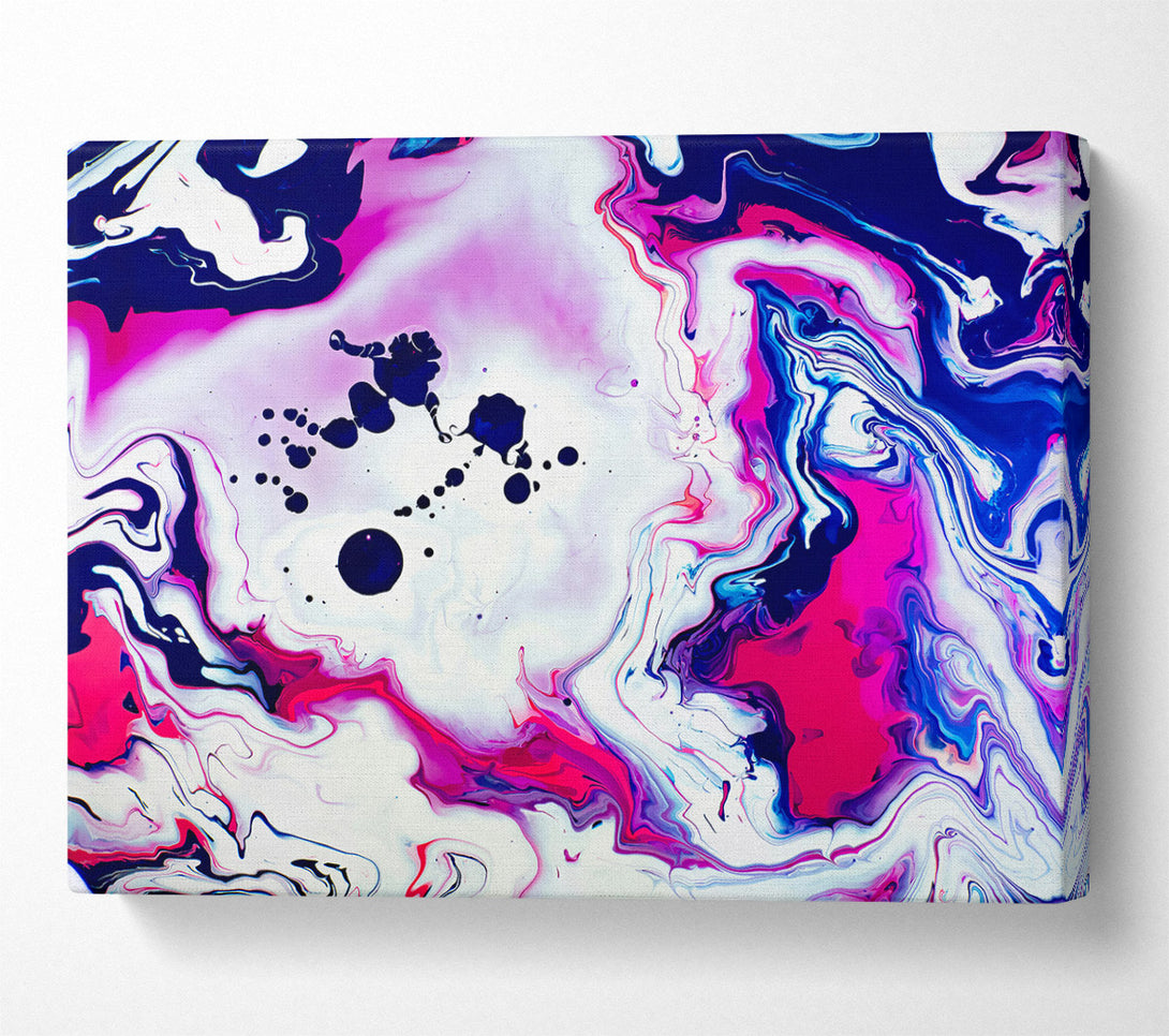  A Canvas Print of Pink Swirling Dreams Canvas Print