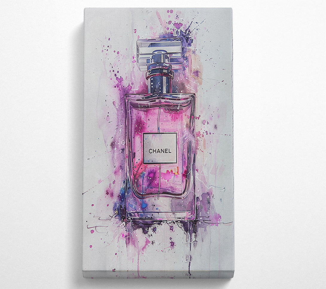  A Canvas Print of Chanel Watercolour Canvas Art