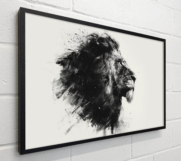 Charcoal Lion