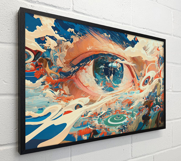 Azure Dreamscape Eye