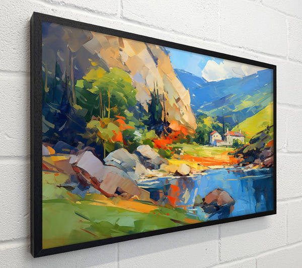 Blue Reflections In The Valley