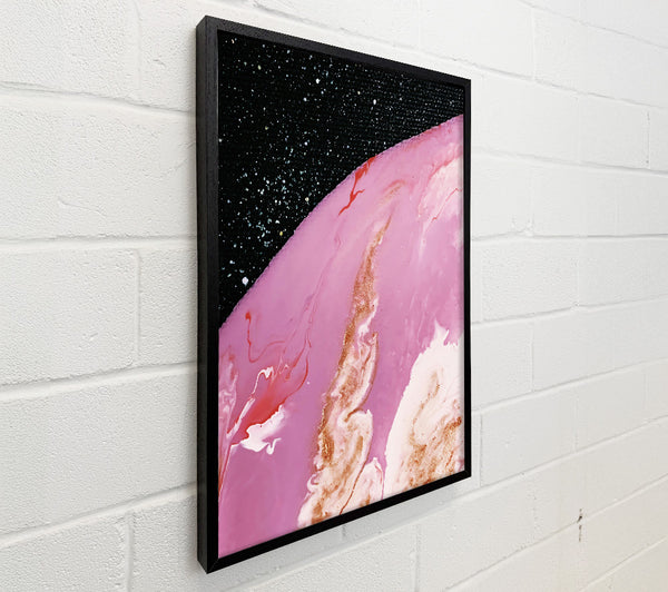 Pink Cosmic Swirl