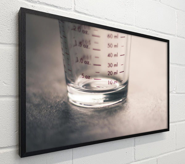 Clear Glass Measuring Cup