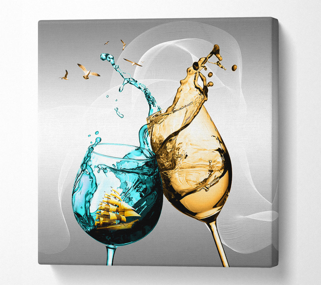  A Canvas Print of Cheers Canvas Print