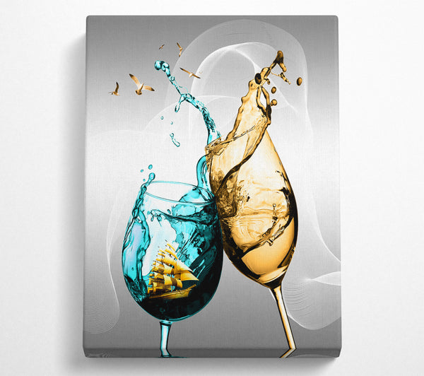  A Canvas Print of Cheers Canvas Print