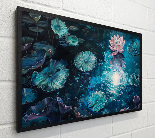 Azure Bloom Reflection