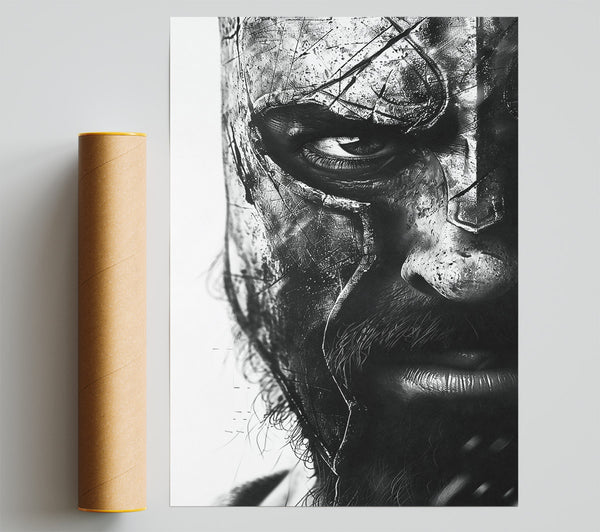 The Grey Gaze Giclee Print