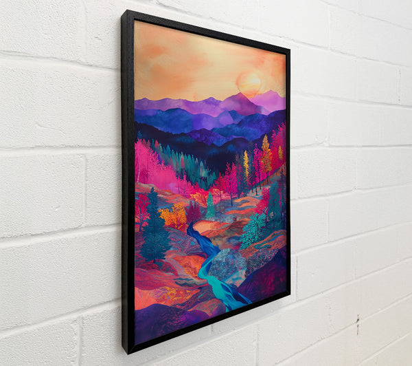 Purple Sunset Stream