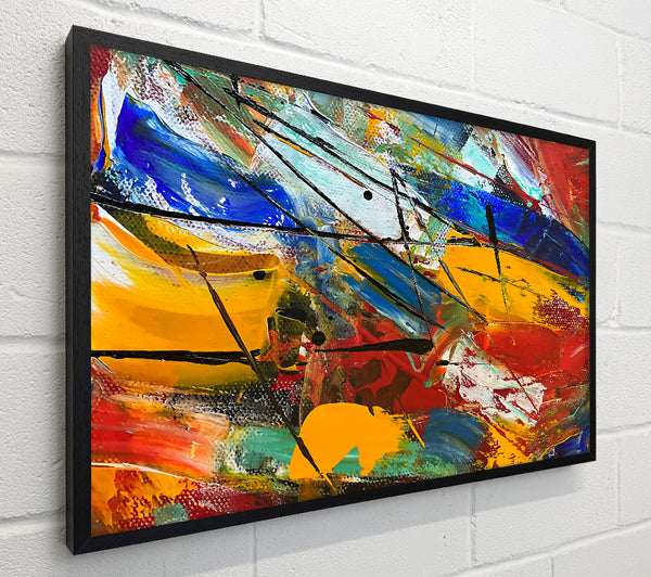 Yellow Strokes Of Chaos