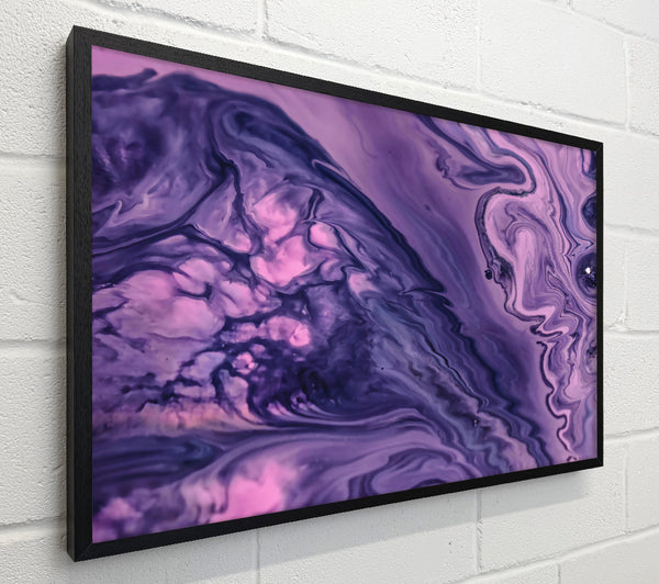 Lilac Swirls Of Art