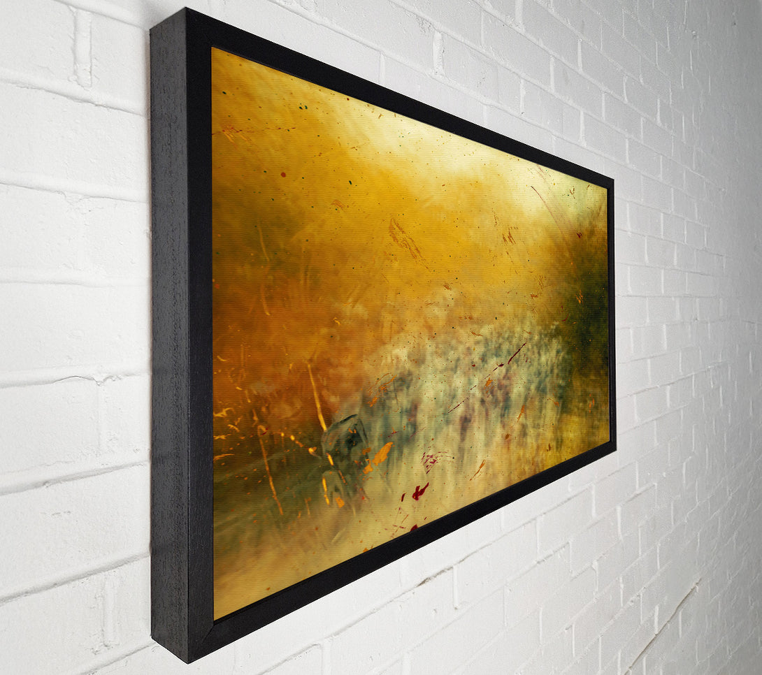  A Canvas Print of Golden Hues Of Dust Canvas Art