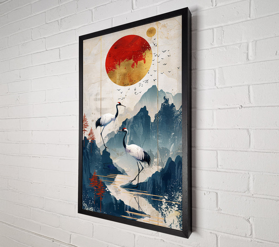  A Canvas Print of Chinese Painting Canvas Art