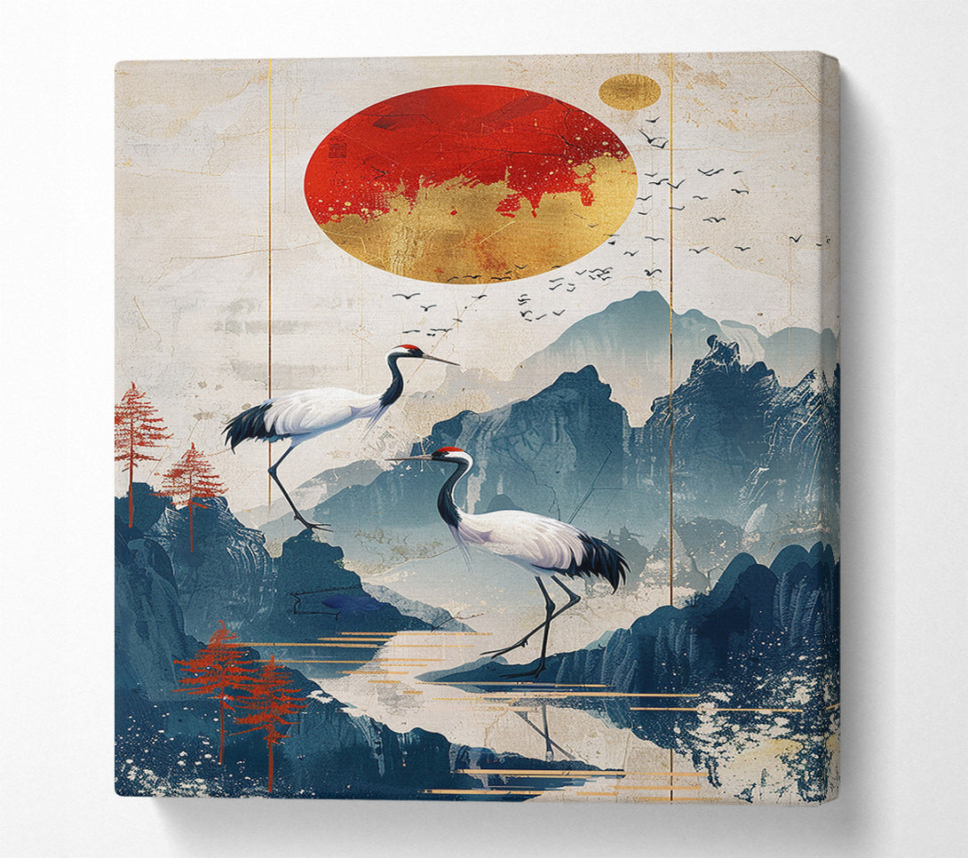  A Canvas Print of Chinese Painting Canvas Art
