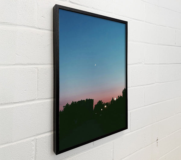 Pink & Blue Crescent