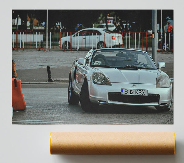 Silver City Roadster Print