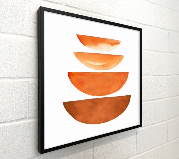 Terracotta Stacked Circles