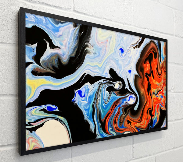 Orange Swirling Symphony