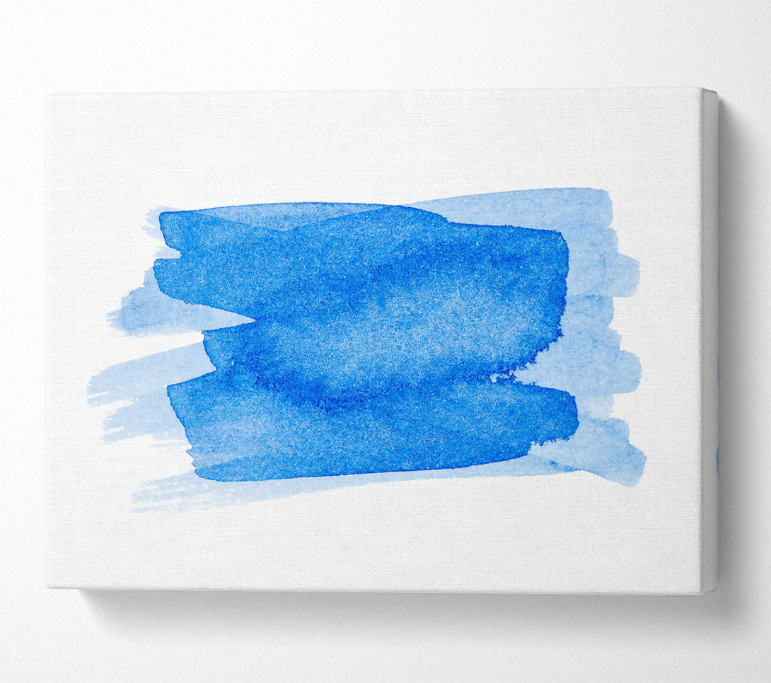  A Canvas Print of Azure Sky Wash Canvas Print