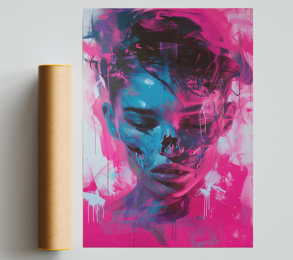 Pink Hues Of Decay Giclee Print