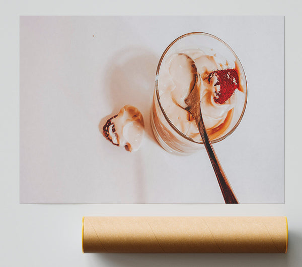 Creamy White Dessert Giclee Print