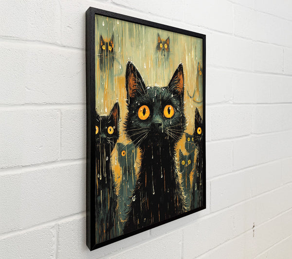Golden Eyes In The Rain