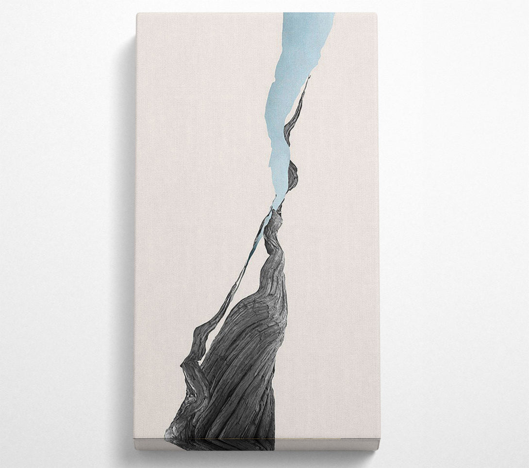  A Canvas Print of Cliff Torn Canvas Print