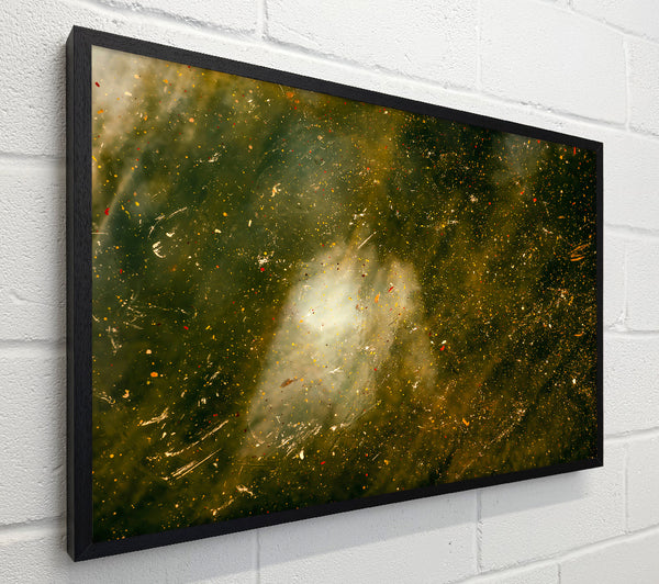Green Cosmic Dust