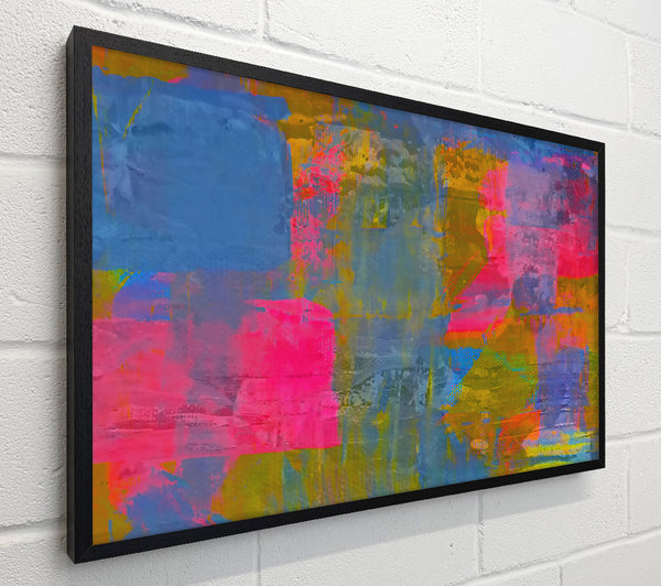 Golden Pink Abstract