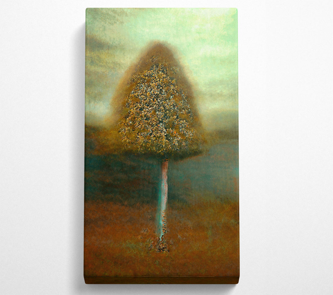  A Canvas Print of Teal Tree Dreamscape Canvas Wall Art