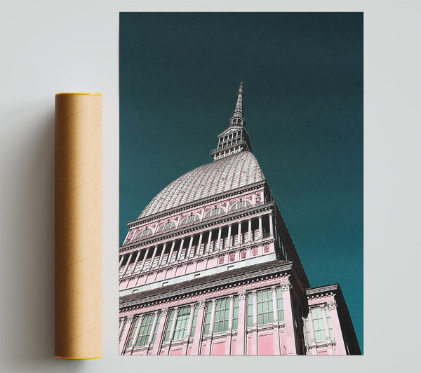 Pink Italian Spire Poster