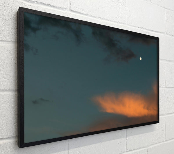 Orange Moon Sky