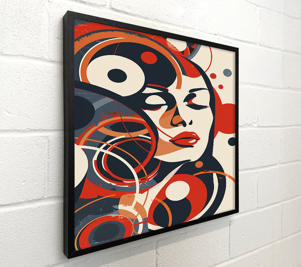 Red Dreamscape Portrait