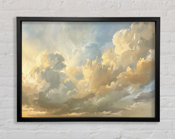 Cloudy Sky Framed Print
